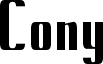 Cony-Bold