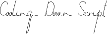 Cooling Down Demo Script
