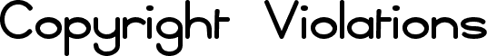 Copyright Violations