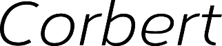 Corbert Italic