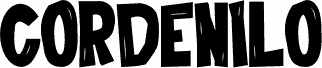 Cordenilo Bold