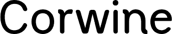 CorwineRounded-Regular Demo