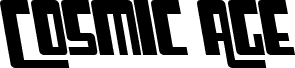 Cosmic Age Bold Italic