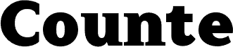 Counte DEMO Black