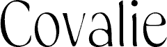 Anteprima del carattere CovalieDrawn-Regular Demo