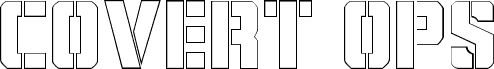Covert Ops Outline Regular