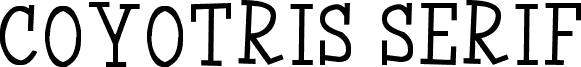 Coyotris Serif