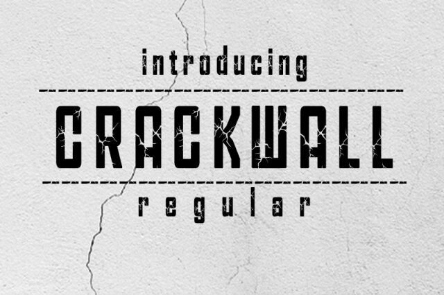CRACK WALL الخط 