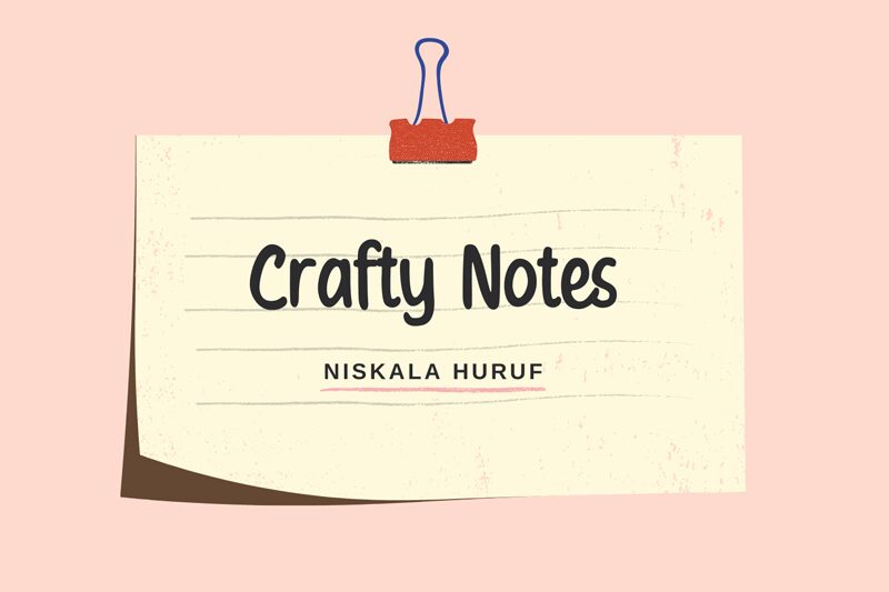 Crafty Notes Czcionka