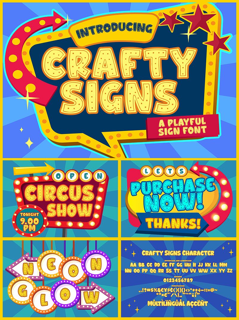Crafty Signs Schriftart