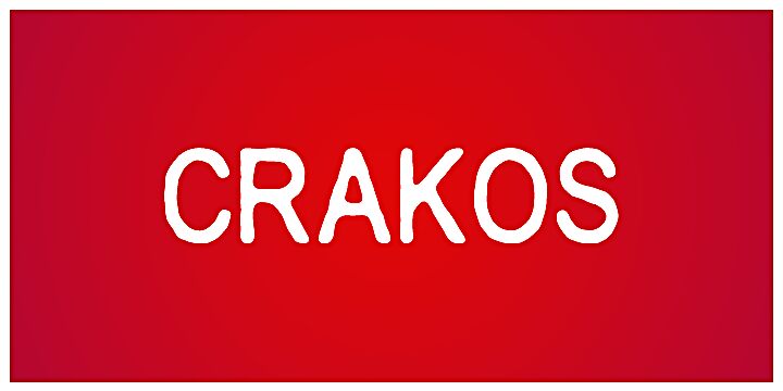 Crakos Schriftart