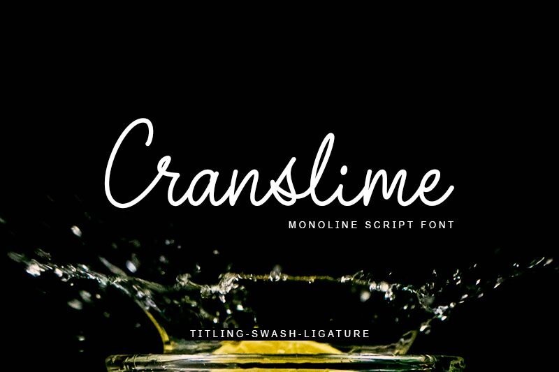 Cranslime フォント