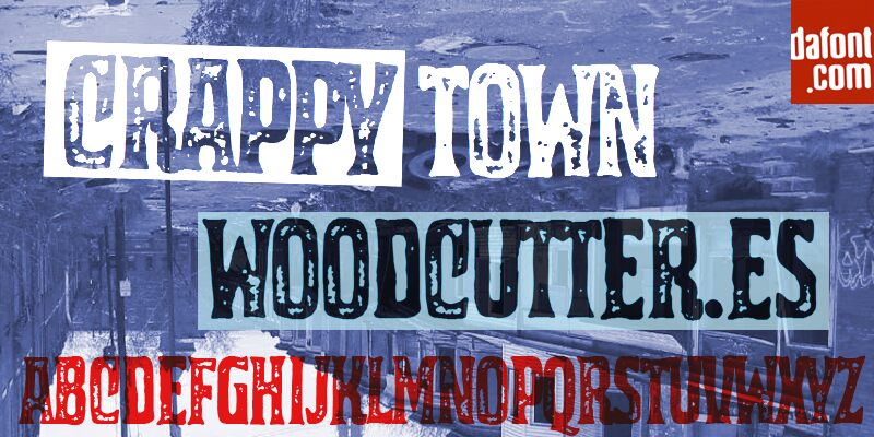 Crappy Town Schriftart
