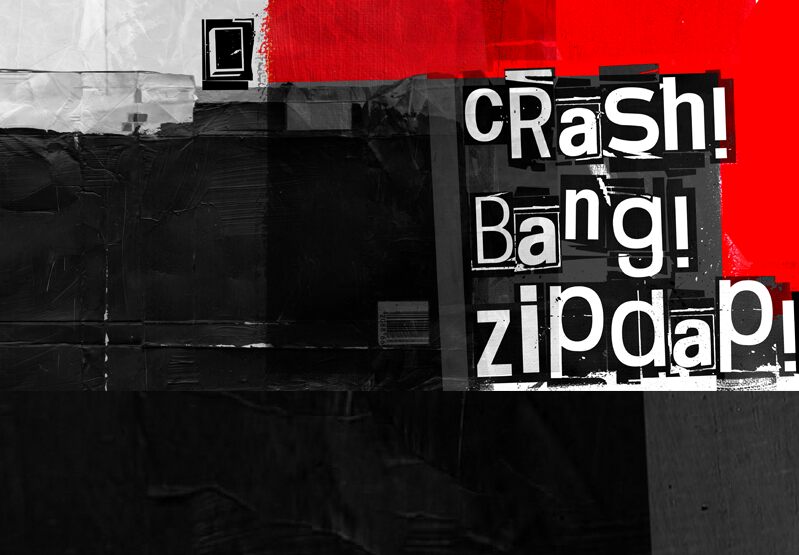 Crash! Bang! Zipdap! Czcionka