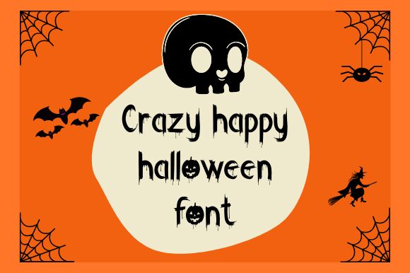 Crazy Happy Halloween Font