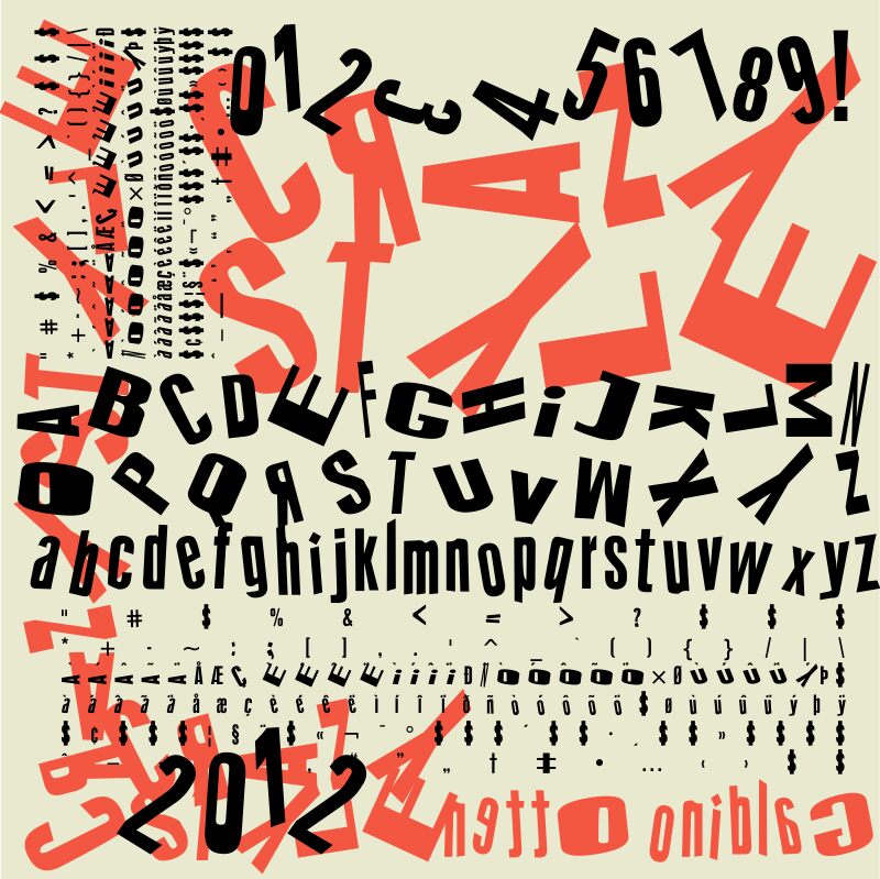 cRAZY sTYLE Czcionka