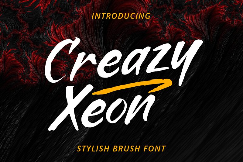 Crazy Xeon Schriftart