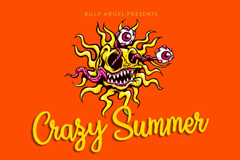 Crazy Summer Schriftart