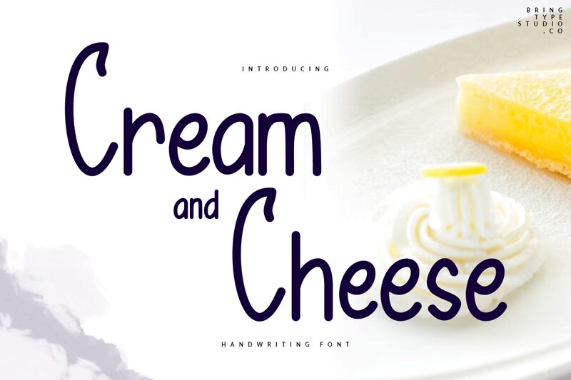 Cream and Cheese Czcionka