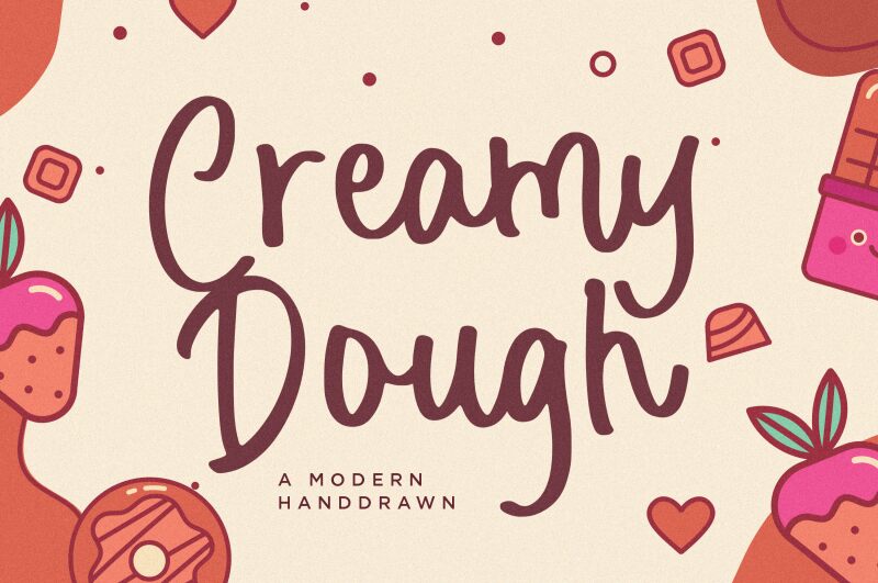 Creamy Dough 字体