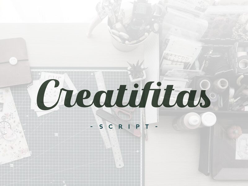 Creatifitas Schriftart