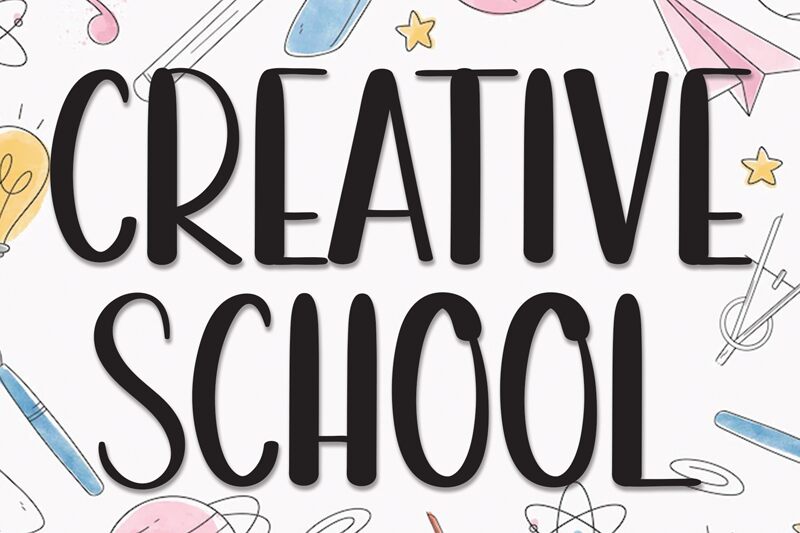 Creative School 字体