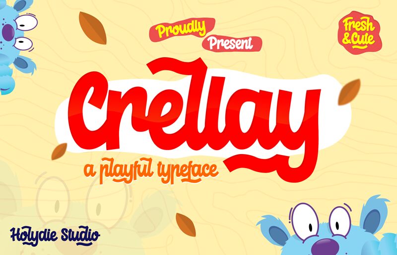 Crelay Schriftart