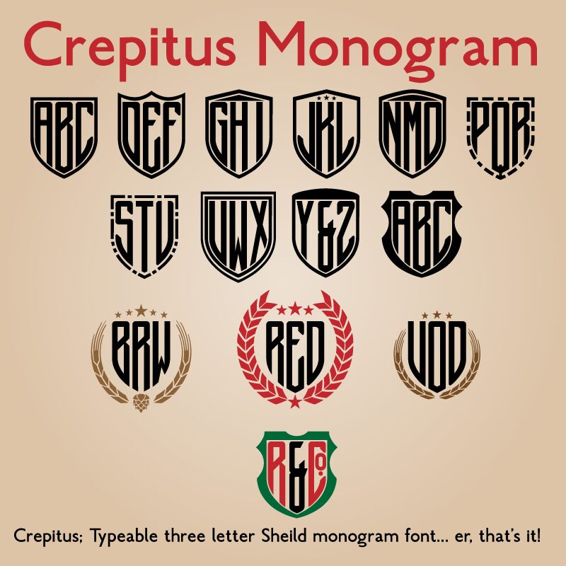 Crepitus Czcionka