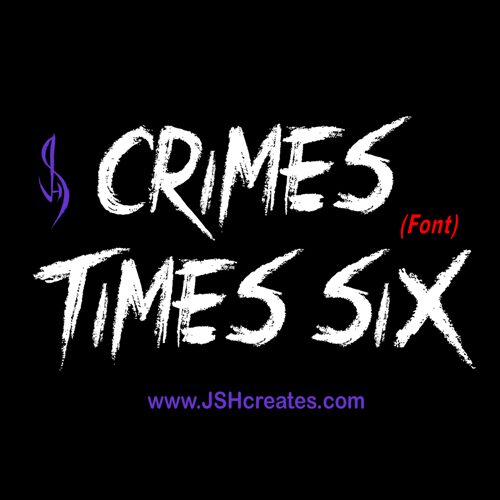 Crimes Times Six Czcionka