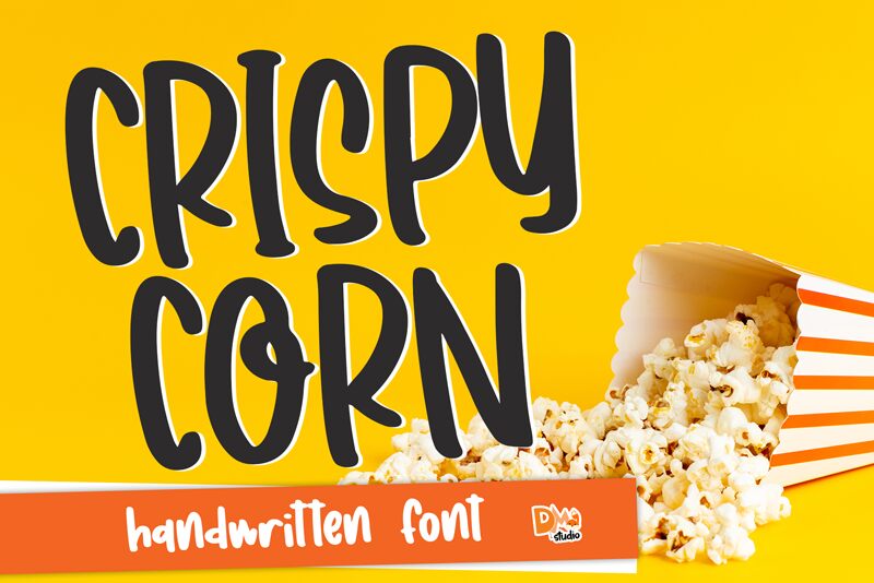 Crispy Corn الخط