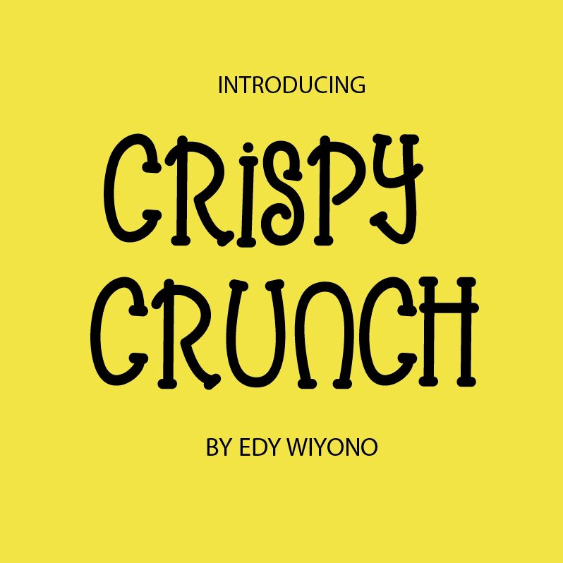 Crispy Crunch font | Fonts2u.com