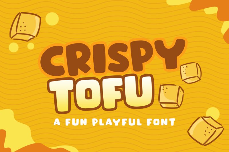 Crispy Tofu الخط