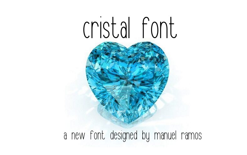 Cristal Czcionka