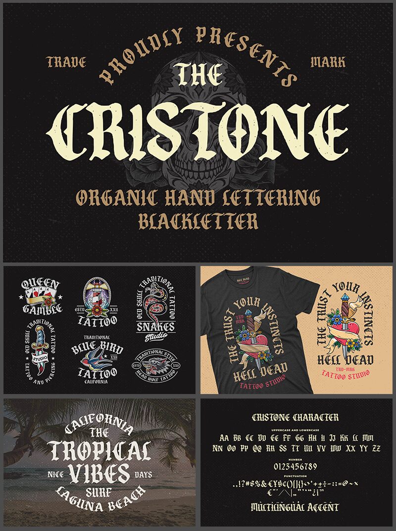 Cristone Шрифт