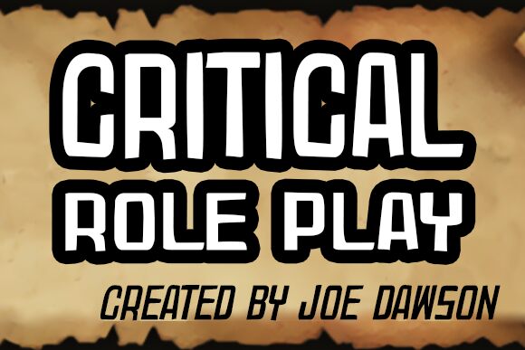 Critical Role Play Schriftart
