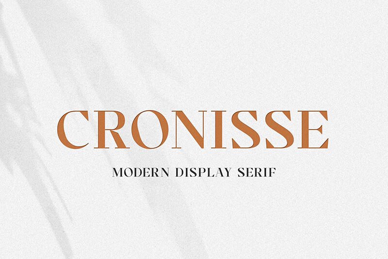 Cronisse Carattere