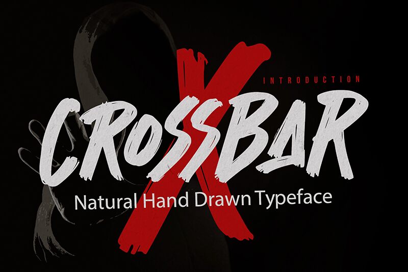 Crossbar Schriftart