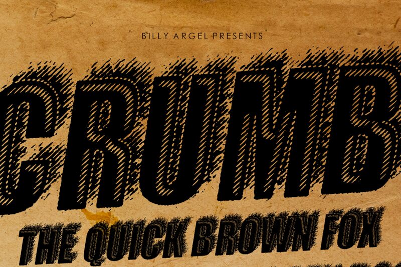 CRUMB Schriftart
