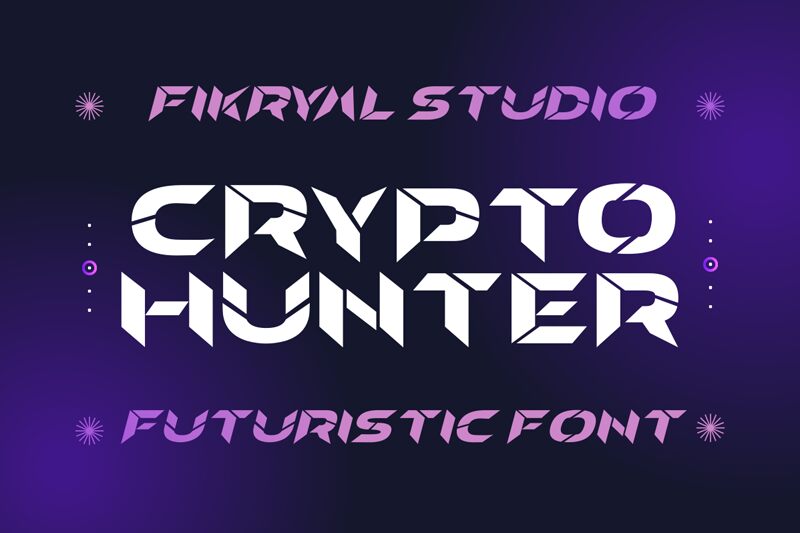 Crypto Hunter 字体