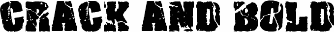 Crack and Bold Regular