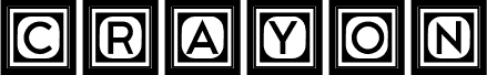 Preview of the Crayon Regular font