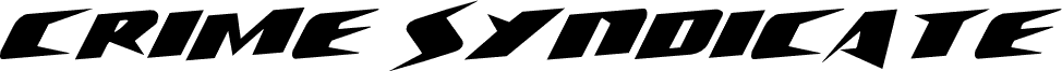 Crime Syndicate Rotalic Regular