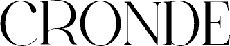 CRONDE フォント