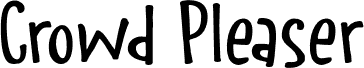 CrowdPleaserDEMO-Regular