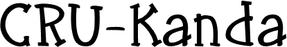 CRU-Kanda-Bold V.2