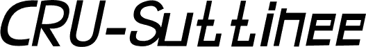 CRU-Suttinee-Italic