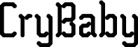 CryBaby Regular