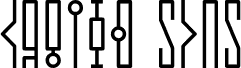 Preview of the Crypto_Sans font