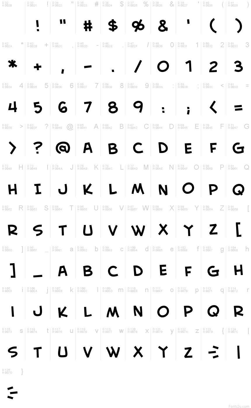 CreativeBlock BB Font