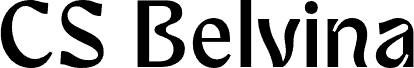 Preview of the CS Belvina Demo Regular font